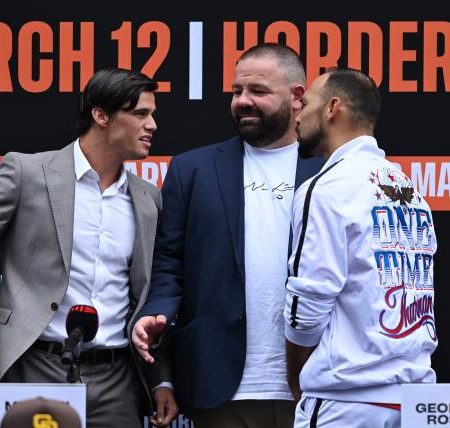 ‘Hard to listen to’: Keith Thurman presser gets heated as Brock Jarvis called out over Jeff Fenech split