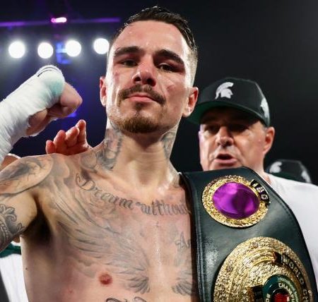 ‘Can’t even count to 32’: Kambosos claps back at Aussie rival